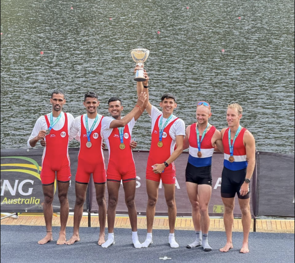 Indian Army Rowers Wins Nine Medals in Australian Rowing Championships 2025